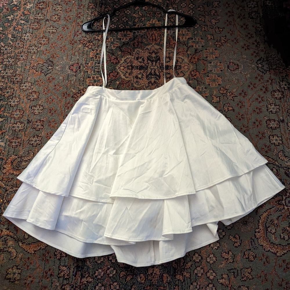 City Studio white skirt